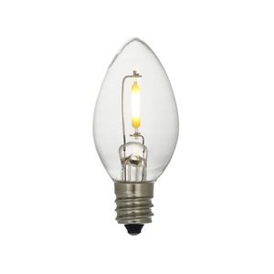 C9 E17 LED Filament bulb