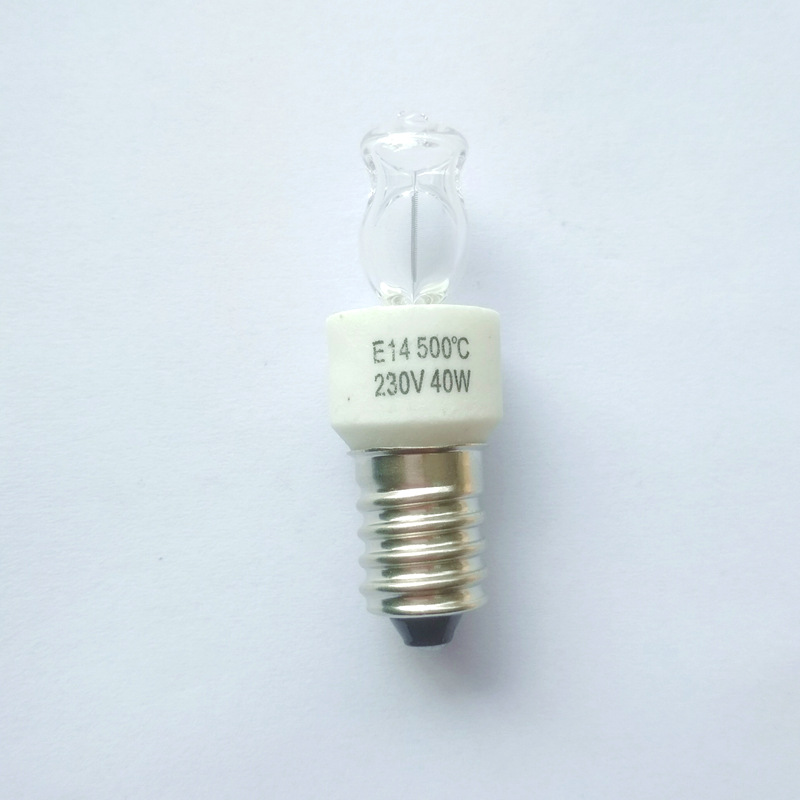 500°C 250V E14 High Temperature Oven light bulbs