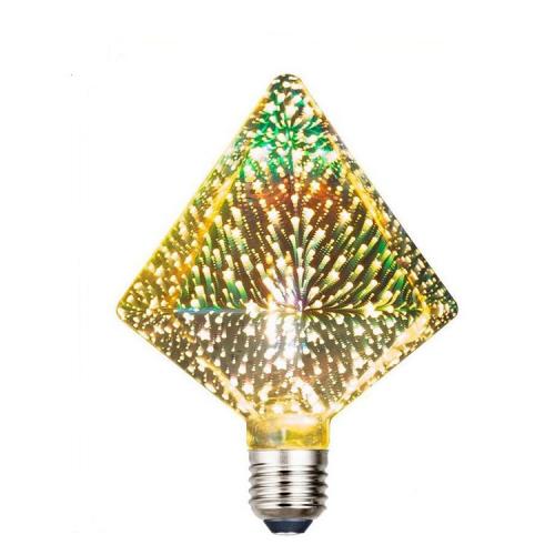 3D Firework E26 Colored Decorative Light Bulbs