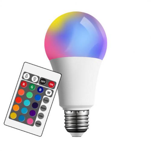 A19 LED Color Changing Light Bulb with remote​