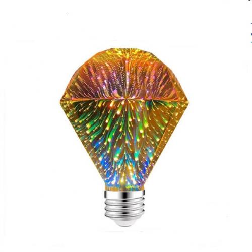 Diamond 3D Firework Decorative LED Bulbs