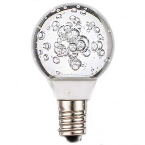 E12 E14 Bubbles Crystal LED Fancy Light Bulbs
