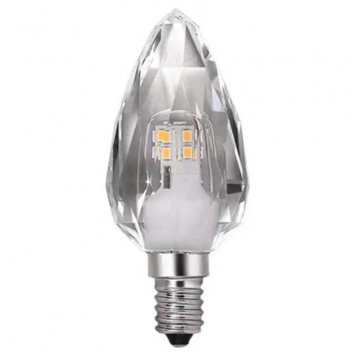 E14 Candle Dimmable LED Crystal Light Bulbs