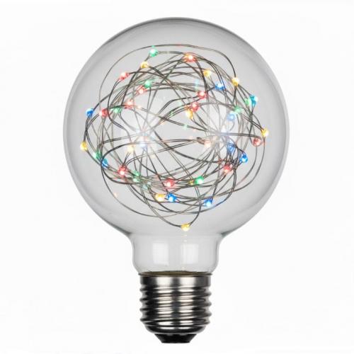G25 E26 Sparkle LED Bulbs for Fairy Lights