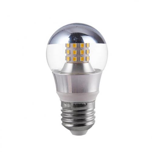G45 E27 LED Silver Bottom Light Bulbs