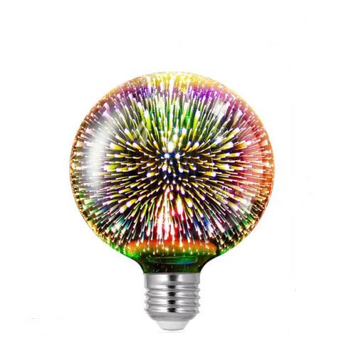 G95 3D Fireworks Edison LED Filament Bulb