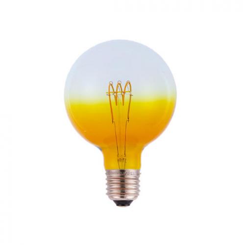 G95 Color Globe Flex LED Filament Bulb