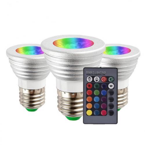 RGB LED Multicolor Light Bulb