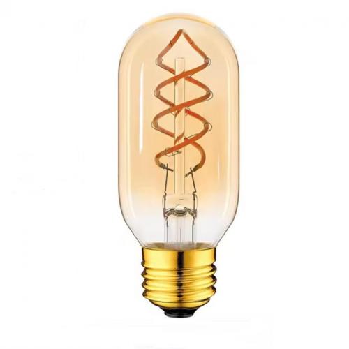 T45 Antique Flexible Spiral LED Filament Bulb