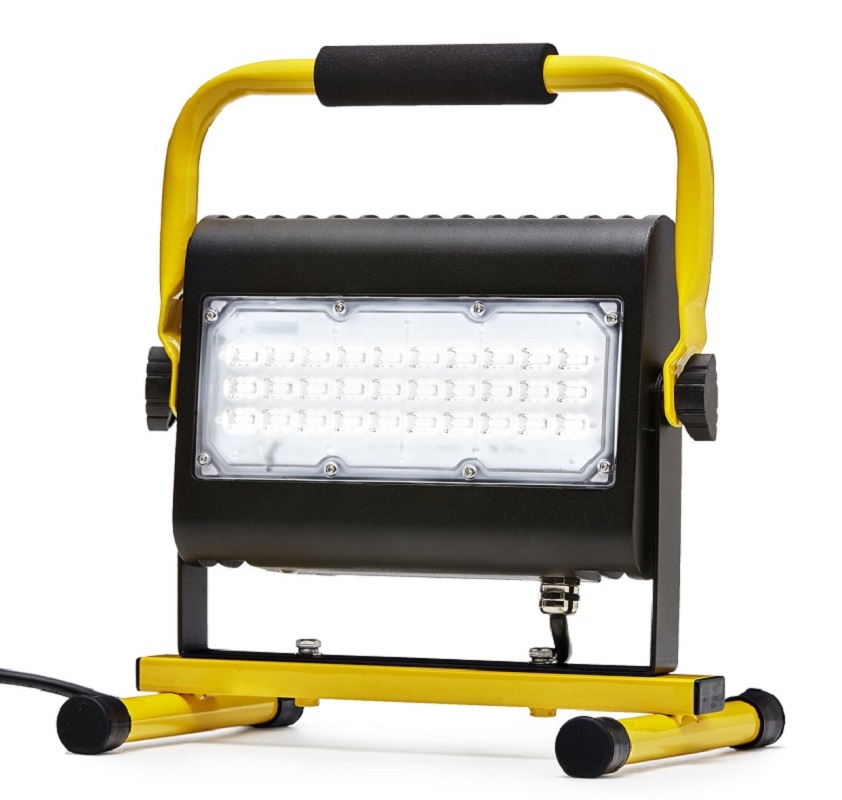 50W LED Portable Floodlight with Floor Stand light